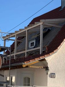 Kompletter Gaubenausbau mit Blechverkleidung und Dachdeckerarbeiten in Schwabmünchen (nähe Augsburg)
