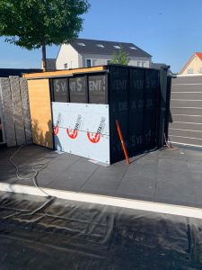 Gartenhausverkleidung